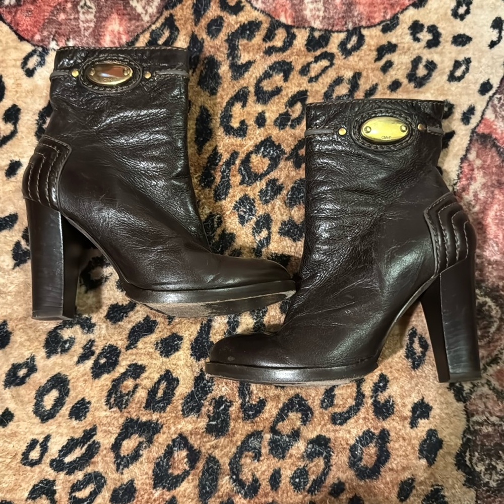 Chloé Heeled Boots sz 36 (5.5)